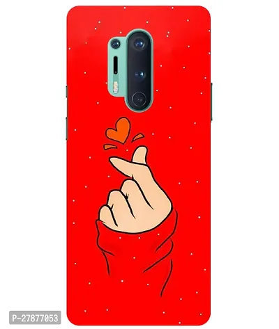Pattern Creations Finger Heart Back Cover For OnePlus 8 Pro