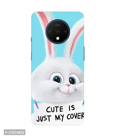 Pattern Creations Cute is just my cover Back Cover For OnePlus 7T