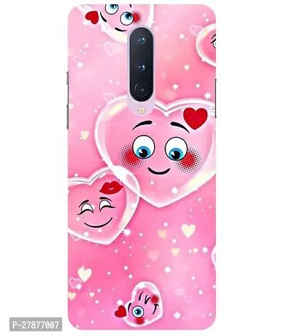 Pattern Creations Smile Heart Back Cover For OnePlus 8