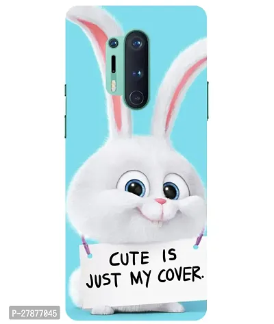 Pattern Creations Cute is just my cover Back Cover For OnePlus 8 Pro