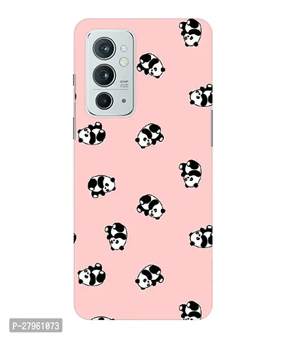 Pattern Creations Cuties Panda Printed Back Cover For OnePlus 9RT