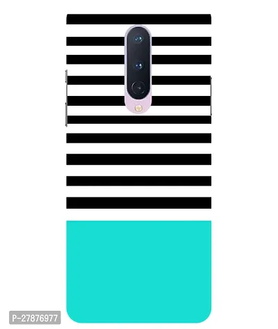 Pattern Creations Horizontal  Multicolor Stripes Back Cover For OnePlus 8