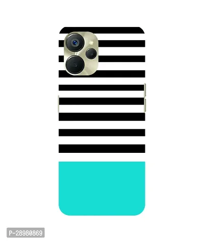 Pattern Creations Horizontal  Multicolor Stripes Back Cover For Realme 9i 5G