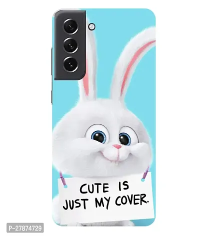 Pattern Creations Cute is just my cover Back Cover For Samsung Galaxy S21 FE 5G