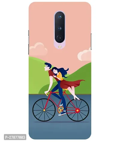 Pattern Creations Cycling Couple Back Cover For OnePlus 8
