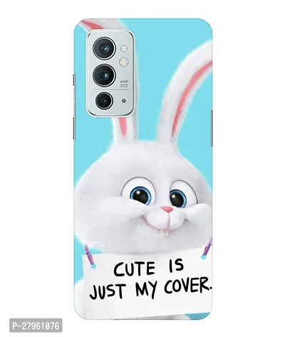 Pattern Creations Cute is just my cover Back Cover For OnePlus 9RT