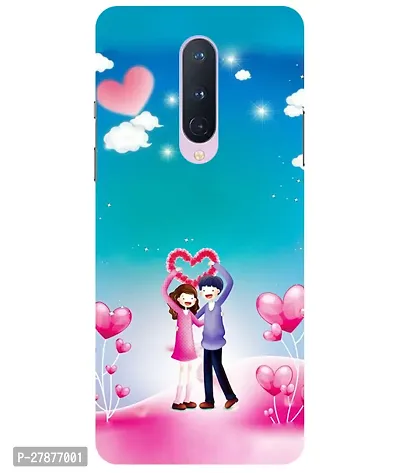 Pattern Creations Couple Heart Back Cover For OnePlus 8-thumb0