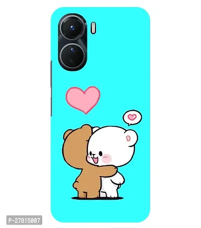 Pattern Creations Love Panda Back Cover For Vivo T2X 5G / Vivo Y56 5G