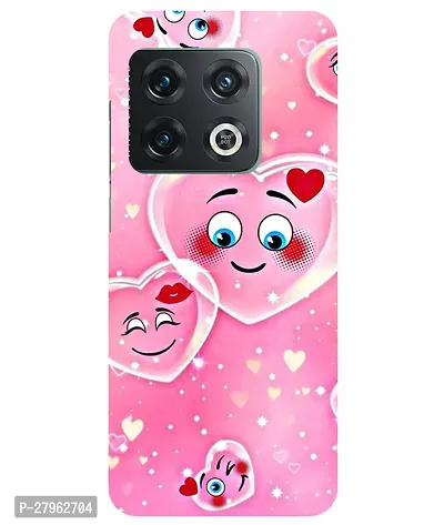 Pattern Creations Smile Heart Back Cover For OnePlus 10 Pro 5G