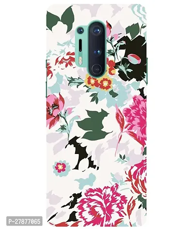 Pattern Creations Flower Printed Pattern Back Cover For OnePlus 8 Pro