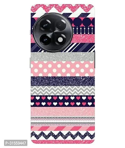 Pattern Creations Colorful Stripes Back Cover For OnePlus 11R