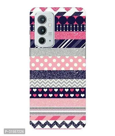 Pattern Creations Colorful Stripes Back Cover For OnePlus 9RT