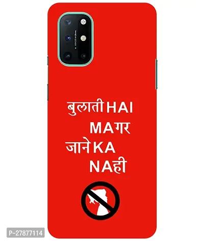 Pattern Creations Bulati H Magar Jaane Ka Nahi Back Cover For OnePlus 8T-thumb0