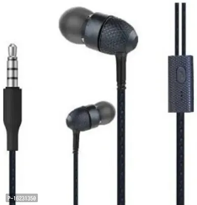 Sweatproof Wired Earbuds With Mic For Sports And Fitness Enthusiasts-thumb0
