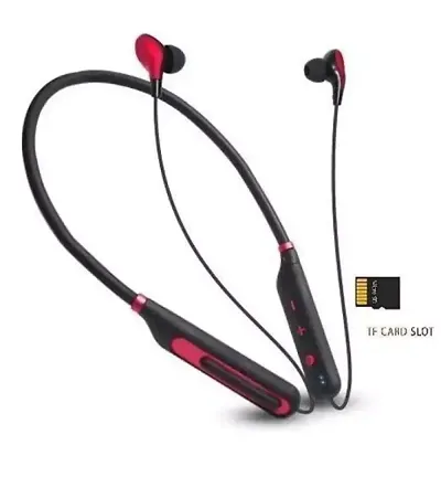 Bullets Neckband Trendy Bluetooth Headphones with bluetooth v5.0  Mic (Assorted)