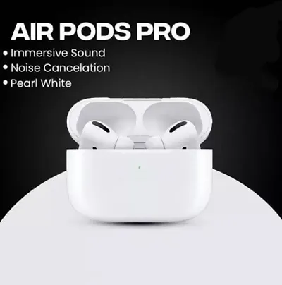 AirPods - Wireless Headset with Mic (White, In the Ear)