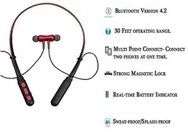 Smart Best B-11 Neckband Bluetooth Headphones Wireless Sport Random Color-thumb2