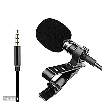 3.5mm Clip Microphone for YouTube | Collar Mike for Voice Recording | Lapel Mic Mobile, PC, Laptop, Android Smartphones, DSLR Camera Microphone