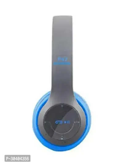 P47 Wireless Bluetooth  Cancellation Over-Ear Headphone with Mic with FM and SD Card Slot-thumb0