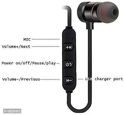 Azkiya Magnet Affordable Bluetooth In-Ear Headphones For Everyday Use-thumb2