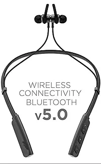 Azkiya Bluetooth Neckband Headset - Hassle-Free Communication with Crystal Clear Audio-thumb2
