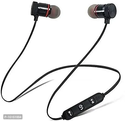Azkiya Magnet Lightweight Bluetooth Headset With Comfortable Ear Tips-thumb0