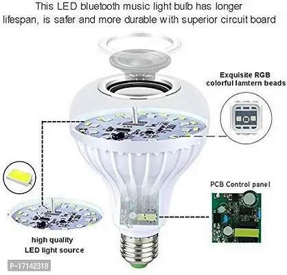 Illuminate Your Sound: Bluetooth Speaker Bulb for an Immersive Audiovisual Experience-thumb0