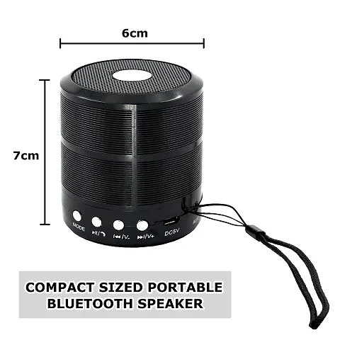Mini Ws 887 Speaker 3D Bass Splash Speakers