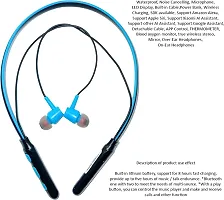 B11 Neckband Bluetooth Headset (Blue, In the Ear)-thumb2