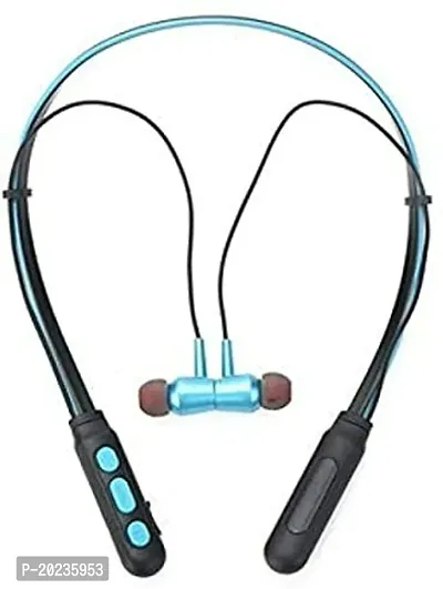 Azkiya B11 CLEAR SOUND HIGH BASS Bluetooth Headset (Black, Blue, Red, In the Ear)-thumb0