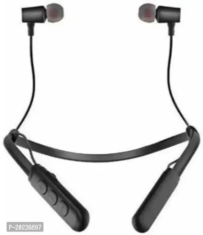 Azkiya  B11 hi- bass Neckband Bluetooth Wireless Headset-thumb2