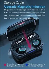 AZKIYA M10 BLUETOOTH 5.1 CHARGING BOX WIRELESS EARDBUD STEREO SOUND Bluetooth Headset-thumb2