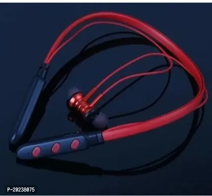 Azkiya B11 Latest Bluetooth Wireless Stylish Neckband With Deep Bass-thumb0