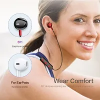 Azkiya B11 Latest Bluetooth Wireless Stylish Neckband With Deep Bass-thumb1