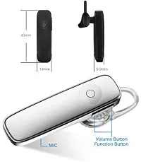 Azkiya K1 Single Ear Wireless Bluetooth Headset with Mic Battery Up to 4 Hour-thumb1