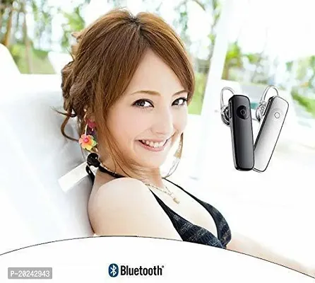 Azkiya K1 Wireless Single Ear Stylish Bluetooth Headset Earbuds-thumb3