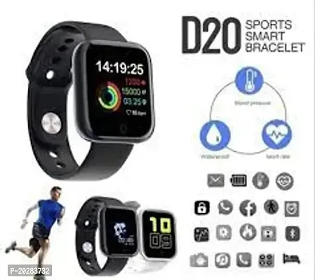 Smart Watch for Men D20 Bluetooth, 1.3 Inch Screen IP68 Waterproof Pedometer Smartwatch for Women Men, Heart Rate, Oxygen, Blood Pressure, Sleep M-thumb0