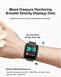 Stylish D20 Smart Watch Men Women SpO2 Monitoring Utra HD DisplayPhone Notification Step Counter Smart Watch-thumb2