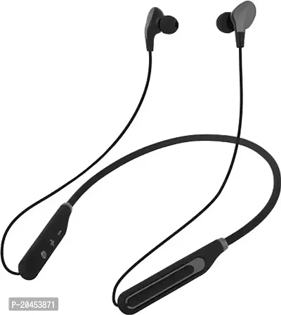 New Bullet Neckband Bluetooth 5.0 Wireless Headphones-g Bluetooth Headset  (Black, , In the Ear)-thumb0