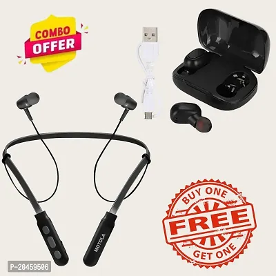 Unparalleled Sound Freedom B11 Neckband + L21 Earbuds COMBO PACK