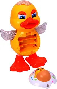 Musical Dancing Duck Toy with Vibrant FlashLight  Sound For Kids 3 Months  Up-thumb2