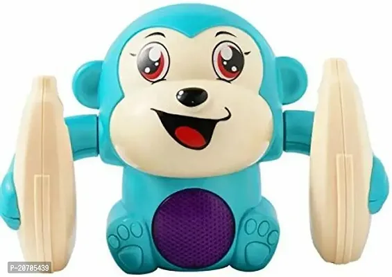 Combo Toys of Dancing Monkey and 09 Future Car with light and Sound for kids-thumb0
