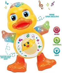 Dancing Duck Toy with Flashing Light  Musical Sound for Kid Real Dancing Action-thumb3