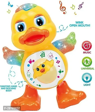 Dancing Duck Toy with Flashing Light  Musical Sound for Kid Real Dancing Action-thumb4