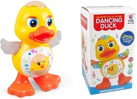 Dancing Duck Toy with Flashing Light  Musical Sound for Kid Real Dancing Action-thumb2