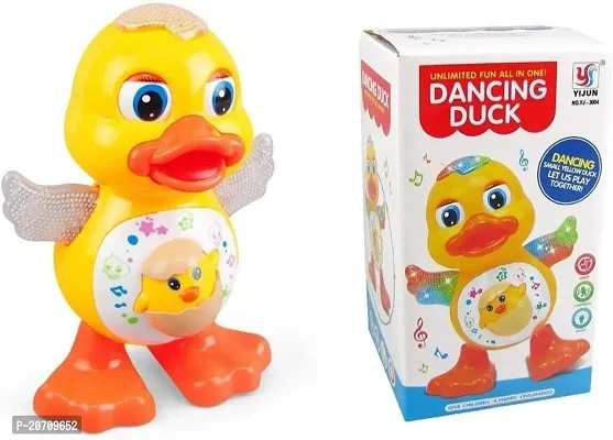 Dancing Duck Toy with Flashing Light  Musical Sound for Kid Real Dancing Action-thumb3