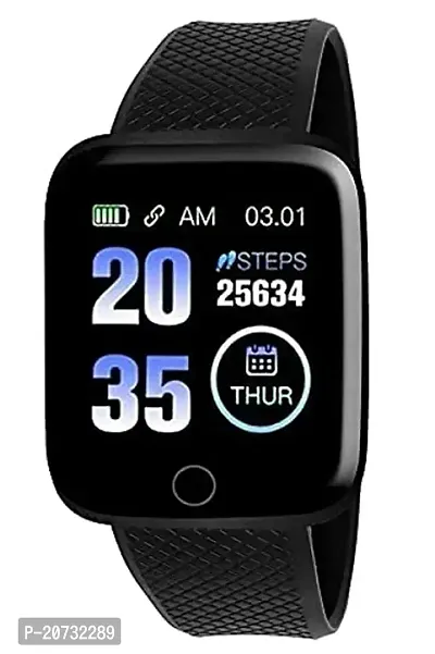 D116 Fitness Smart Band Activity Tracker Smartwatch with Sleep Monitor, Step Tracking, Heart Rate Sensor for Men, Women, Kids (Black)-thumb4