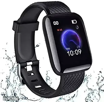 ID 116 Compatible Anti-loss Technology to bind phone, Pedometer, Sleep Monitor, Sedentary Reminder, Bluetooth 3.0 Bluetooth Dialer Call Smart Watch Best Gift