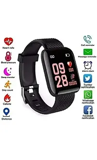 ID-116 I SERIES DZ09/A1/T-55/T500 SMART Plus Water Proof Touchscreen Smart Watch Bluetooth 1.44 HD Screen Smart Watch with Daily Activity Tracker, Heart Rate Sensor, Sleep Monitor for All Boys  Girls-thumb2