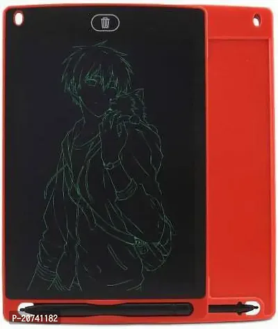 HIGH QUALITY 8.5 Inch LCD Writing Tablet Drawing Board Erase Slate Pad Electronic Blackboard School Office Home Paperless Stationery  (Red, Black)-thumb0